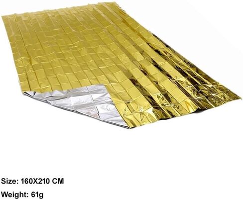 Emergency Blankets for Survival Blanket, Safe Emergency Mylar Thermal Blankets, Space Blanket Thermal Blanket Emergency Perfect for Outdoors, Hiking, Survival, Marathons or First Aid in Saudi Arabia