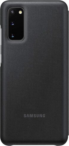 جراب Samsung Galaxy S20، غطاء محفظة LED - أبيض (إصدار أمريكي مع الضمان) in Kuwait