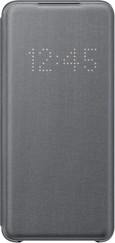 جراب Samsung Galaxy S20، غطاء محفظة LED - أبيض (إصدار أمريكي مع الضمان) in Kuwait