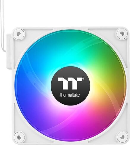 Thermaltake CT140 EX ARGB PC Cooling Fan Hydrangea Blue 3-Fan Pack, Magnetic Connection, 5V Motherboard Sync, 16.8 Million Colors 9 Addressable LEDs, 140 mm Case/Radiator Fan, CL-F197-PL14BU-A in Saudi Arabia