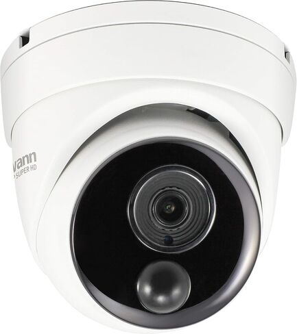 Swann 4K Indoor/Outdoor Security Camera System, 6 Bullet & 6 Dome PoE Cameras 16 Channel NVR 2TB HDD Wired Surveillance CCTV, Motion Sensor Lights, Color Night Vision, Siren, SONVK-1686806FB6D in Saudi Arabia