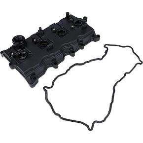 Replacement Engine Valve Cover with Gasket - Compatible with Chevrolet, Pontiac, Saturn - Aveo, Cruze, Sonic, G3, Astra - 1.6L, 1.8L - Replaces 55558673, 55564395 Rocker, 96889998, 5607258, 264-920