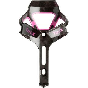 Garmin TacX Circo Bottle Cages, Simple and Slim Shape to Fit Every Bike, Lightweight Carbon Shell and Durable Glass Fiber Core, Pink, one Size