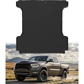 KUST Bed Mat for Ford Maverick 2022 2023 2024 Bed Liner TPE Truck Bed Mat Custom Fit for Maverick Gasoline/Hybrid