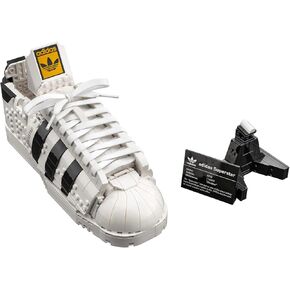 LEGO Adidas Originals Superstar 10282 Building Kit; Build and Display The Iconic Sneaker; New 2021 (731 Pieces)