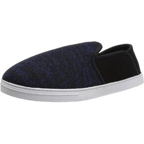 Dearfoams Men's Knit Fold Down Closed Back Slipper