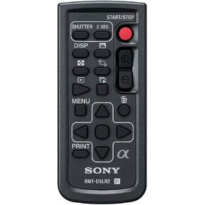 Sony RMTDSLR2 Wireless Remote for Alpha & NEX, (Black)