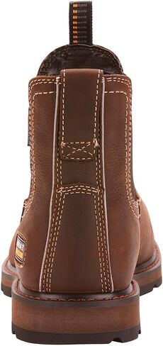 Ariat Groundbreaker Chelsea Waterproof Steel Toe Work Boot – Men’s Leather Boots in Saudi Arabia