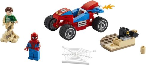 LEGO Marvel Spider-Man: Spider-Man and Sandman Showdown 76172 Collectible Construction Toy, New 2021 (45 Pieces) in Saudi Arabia