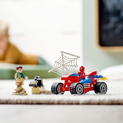 LEGO Marvel Spider-Man: Spider-Man and Sandman Showdown 76172 Collectible Construction Toy, New 2021 (45 Pieces) in Saudi Arabia