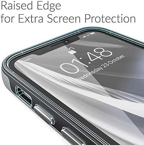 حافظة Crave iPhone 12 Mini، حافظة حماية مزدوجة لهاتف iPhone 12 Mini (5.4 بوصة) - كحلي in Kuwait