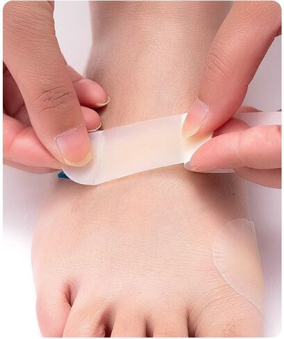 16PCS Blister Bandages for Feet, Moleskin for Blisters, blister pads Waterproof Hydrocolloid Seal Adhesive Bandages for Foot, Toe, Heel Blister Tape Prevention & Recovery in Saudi Arabia