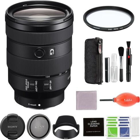 سوني - عدسة تكبير قياسية FE 24-105mm F4 G OSS (SEL24105G/2) in Kuwait