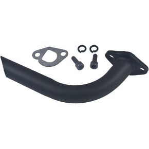 QASKEHKT Exhaust Header Pipe for Predator 196cc 212cc GX160 GX200 Go Kart