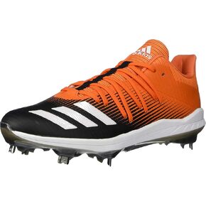 adidas Men's Adizero Afterburner 6 Black/White Baseball Cleats
