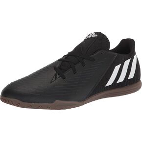 adidas Unisex Predator Edge.4 Indoor Sala Soccer Shoe, Hi-Res Blue/Turbo/Hi-Res Blue, 11.5 US Men