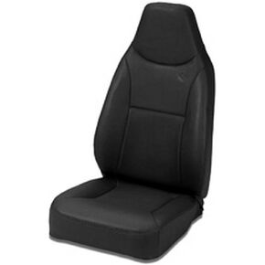 Bestop 39436-15 Black Denim Trailmax II Standard Front Seat - Jeep 1976-2006 CJ7 & Wrangler; 1997-2002 Requires Adapter 51256; 2003-2006 Requires Adapter 51245 Driver/51248 Passenger in Kuwait