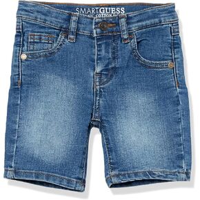 GUESS Boys' Big Organic Stretch Denim 5 Pocket Short in Saudi Arabia