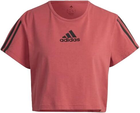 adidas Women's Cotton-Touch Cropped Sport Tee in Saudi Arabia