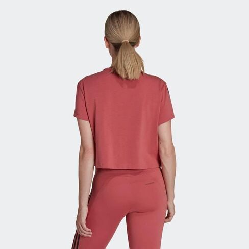 adidas Women's Cotton-Touch Cropped Sport Tee in Saudi Arabia