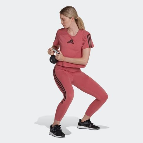 adidas Women's Cotton-Touch Cropped Sport Tee in Saudi Arabia
