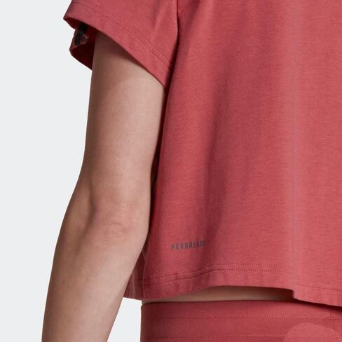 adidas Women's Cotton-Touch Cropped Sport Tee in Saudi Arabia