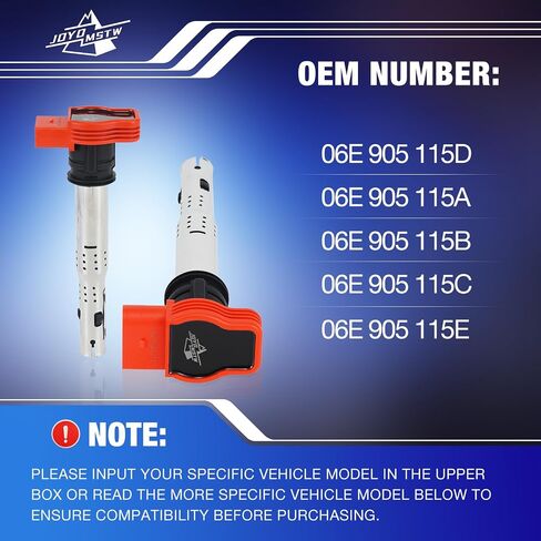 JOYOMSTW Ignition Coil Pack Replacement for Ford Mazda Mercury Escape Freestyle Taurus MPV Tribute Mariner Montego Sable V6 3.0L Replace# FD502 DG500 C1458 UF406 Set of 6 in Saudi Arabia