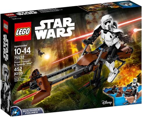 LEGO Star Wars Scout Trooper & Speeder Bike 75532 Building Kit in Saudi Arabia