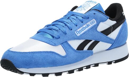 حذاء رياضي كلاسيكي من الجلد للجنسين من ريبوك، Boundless Blue/Chalk/Gray 3، 11 US Men in Saudi Arabia
