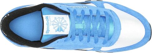 حذاء رياضي كلاسيكي من الجلد للجنسين من ريبوك، Boundless Blue/Chalk/Gray 3، 11 US Men in Saudi Arabia