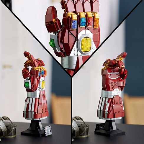 LEGO Marvel Nano Gauntlet 76223 Iron Man Building Set for Adults (680 Pieces) in Saudi Arabia