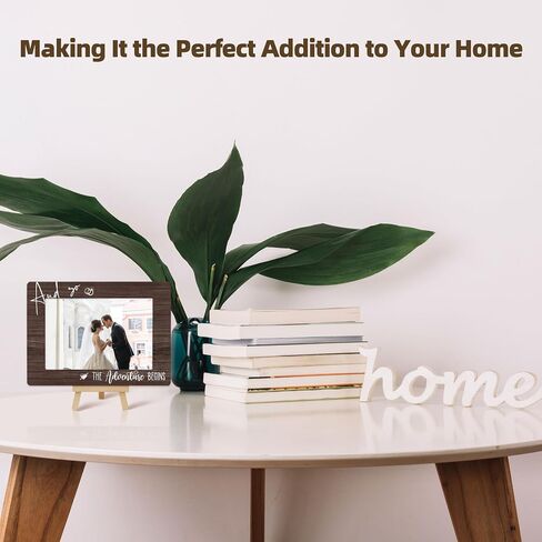Bestie Definition Picture Frame Gift, BFF Gifts Wooden Photo Frame with Easel, 4x6 Best Friend Picture Frame for Tabletop Display - B14 in Saudi Arabia