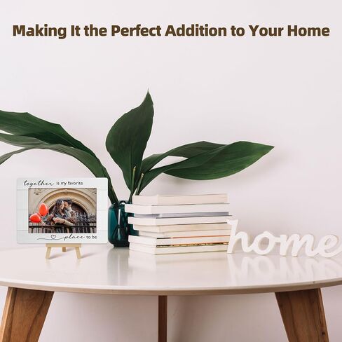 Bestie Definition Picture Frame Gift, BFF Gifts Wooden Photo Frame with Easel, 4x6 Best Friend Picture Frame for Tabletop Display - B14 in Saudi Arabia