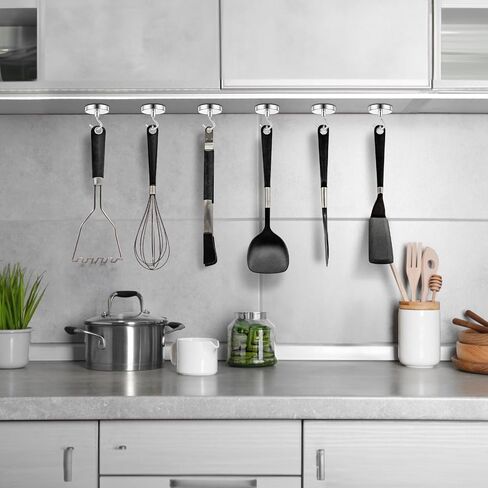 Grtard Magnetic Hooks Heavy Duty, 110lb+ Magnets with Hooks, Strong Magnetic Hooks for Hanging, Cruise Cabins, Workplace, Garage, Office, Classroom, Kitchen and Grill. in Saudi Arabia