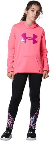 Under Armour Girls Fleece Sequin Logo Hoodie in Saudi Arabia