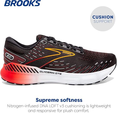 حذاء الجري الداعم Glycerin GTS 20 للرجال من Brooks in Kuwait