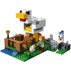 LEGO Minecraft The Chicken Coop 21140 Building Kit (198 Pieces)