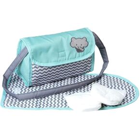 Adora 20603021 Baby Doll Diaper Bag Accessories with 5Piece Changing Set