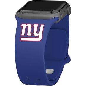 GAME TIME New York Giants Silicone Sport Watch Band Compatible with Apple Watch
