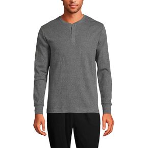 Lands' End Men's Knit Rib Henley in Saudi Arabia