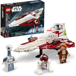 LEGO Star Wars OBI-Wan Kenobi’s Jedi Starfighter 75333 Building Toy Set for Kids, Boys, and Girls Ages 7+ (282 Pieces)