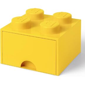 LEGO Yellow Brick Drawer 4 Bright