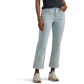 Lee Women's Mid Rise Boyfriend Jean