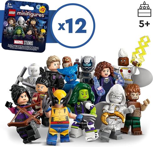 LEGO Minifigures - DC Super Heroes Series - New Sealed Blind Bags - Random Set of 6 (71026) in Saudi Arabia