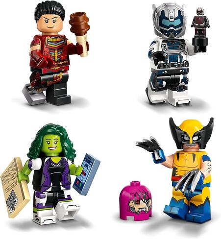 LEGO Minifigures - DC Super Heroes Series - New Sealed Blind Bags - Random Set of 6 (71026) in Saudi Arabia