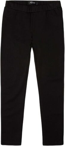 GUESS Girls' Sustainable Knit Jersey Logo Legging in Saudi Arabia