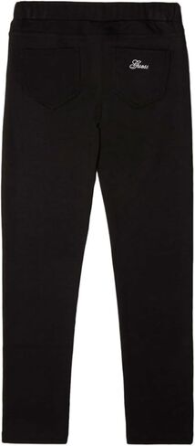GUESS Girls' Sustainable Knit Jersey Logo Legging in Saudi Arabia
