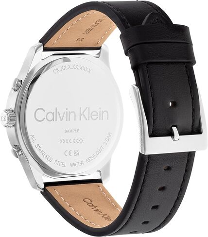 Calvin Klein Men'sQuartz Stainless Steel Case and Link Bracelet Watch, Color: Silver (Model: 25200208) in Saudi Arabia
