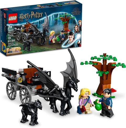 LEGO Harry Potter Hogwarts Carriage and Thestrals 76400 Building Toy Set from Order of The Phoenix Movie Featuring Luna Lovegood for Kids, Girls, and Boys Ages 7+ (121 Pieces) in Saudi Arabia