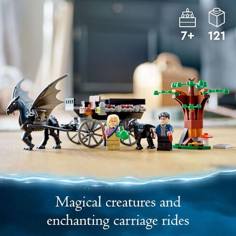 LEGO Harry Potter Hogwarts Carriage and Thestrals 76400 Building Toy Set from Order of The Phoenix Movie Featuring Luna Lovegood for Kids, Girls, and Boys Ages 7+ (121 Pieces) in Saudi Arabia